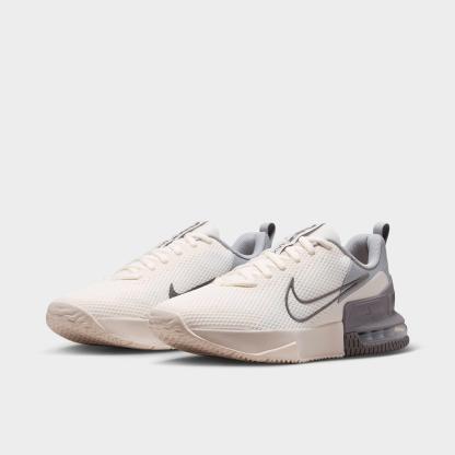Men's Nithtke Air Max Alpha Trainer 6 Training Shoes - Part 2 - Sail/Light Smoke Grey/Phantom/Pencil Point - Both shoes facing left