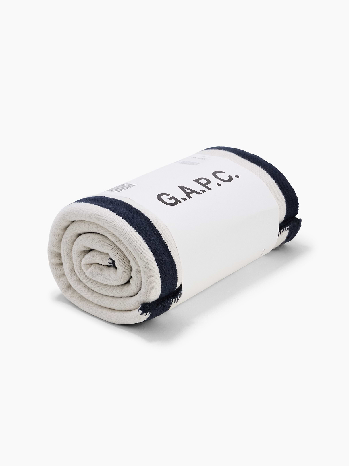 Gap × A.P.C. Logo Stripe Blanket - Off white