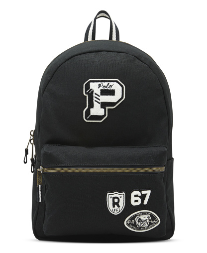 Polo Ralph Lauren Boys' 8-20 Varsity Backpack - Polo Black