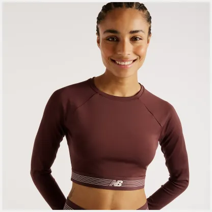New Balance AC Fitted Long Sleeve, WT62B3OEYLR