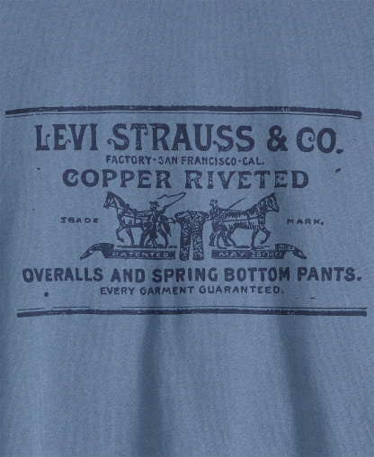 Levi's Men's Signature Graphic T-Shirt - Indigo