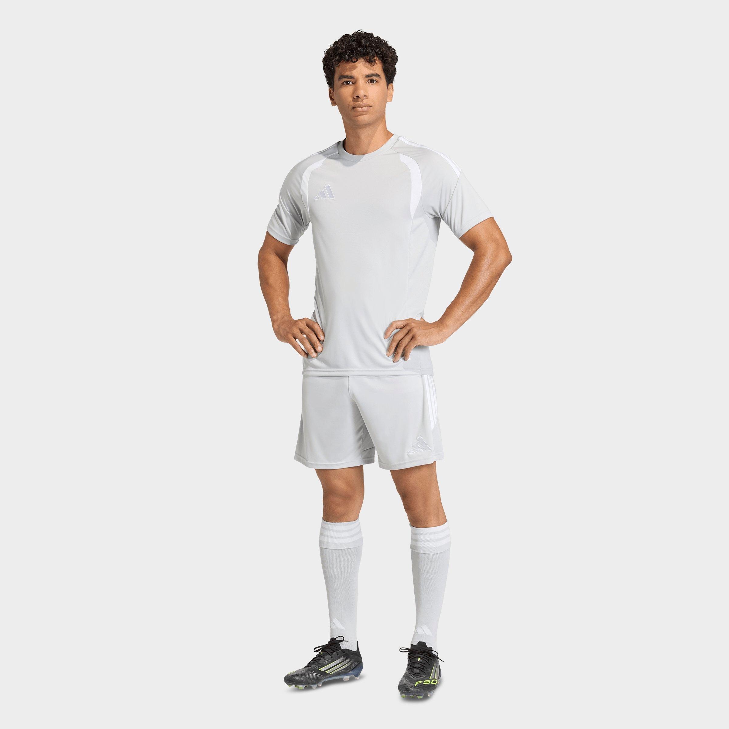 Men's adidas Tiro 26 League Soccer Jersey - Team Light Grey/White