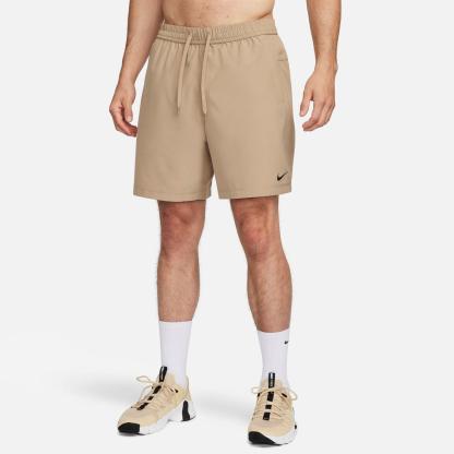 Men's Nithtke Form Dri-FIT Unlined 7" Versatile Shorts - Khaki/Black