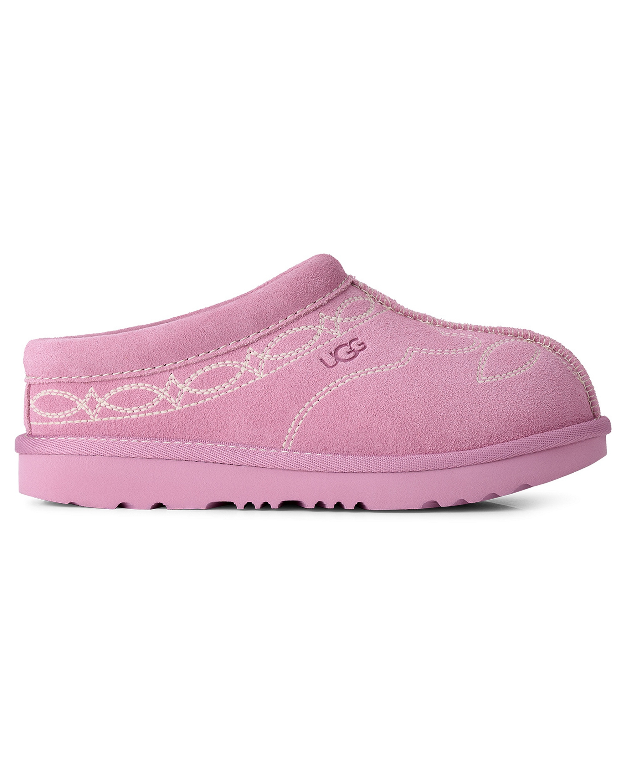 UGG® Kids Tasman II Western Clog Round Toe Slippers - Dusty Orchid
