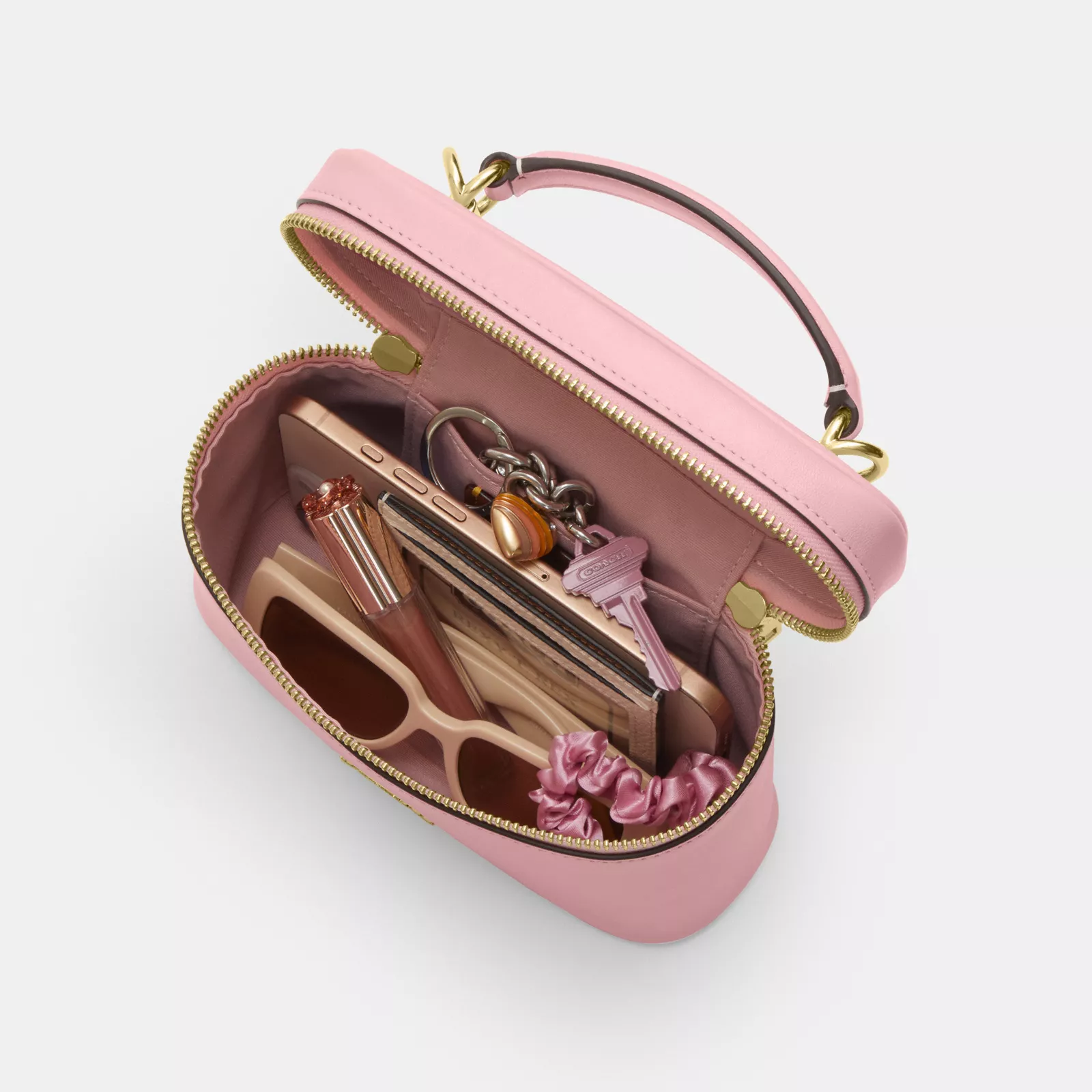 Rainer Crossbody Bag 18 - Gold/Soft Pink - view 5