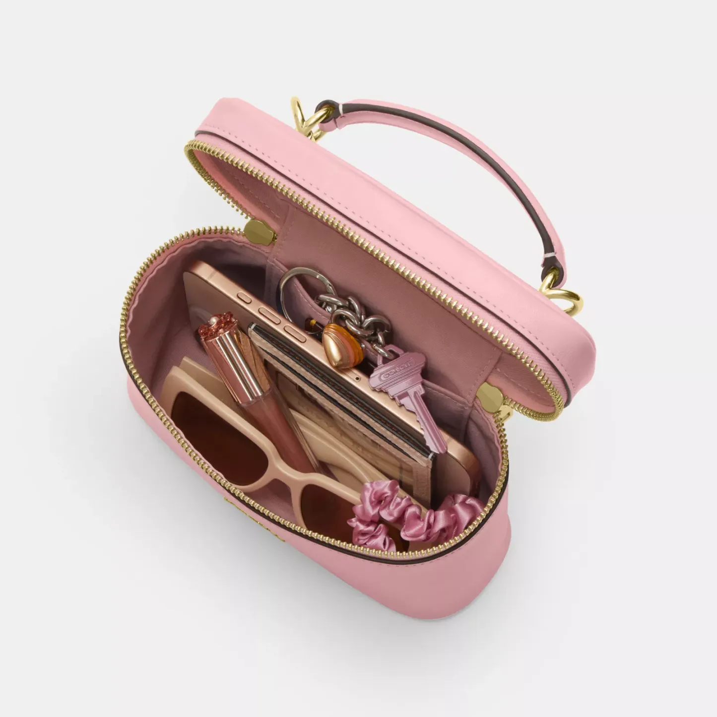 Rainer Crossbody Bag 18 - Gold/Soft Pink - view 5