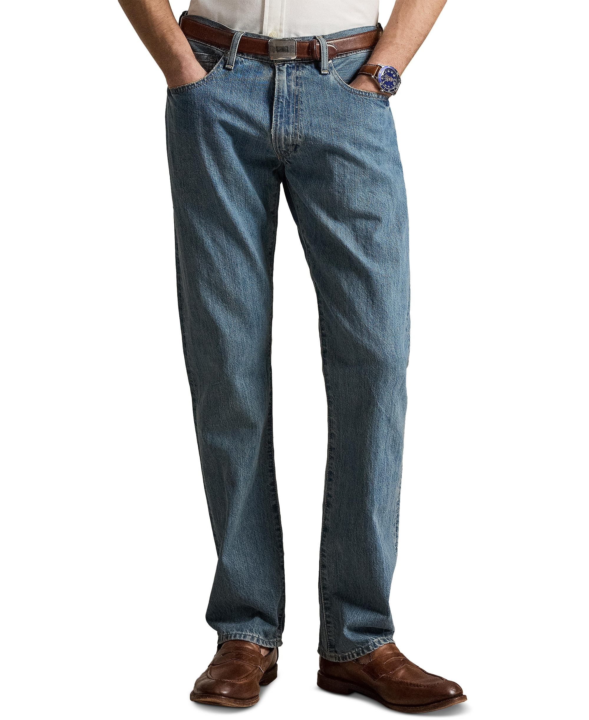 Polo Ralph Lauren Men's Hampton Relaxed Straight Jeans - Stanton