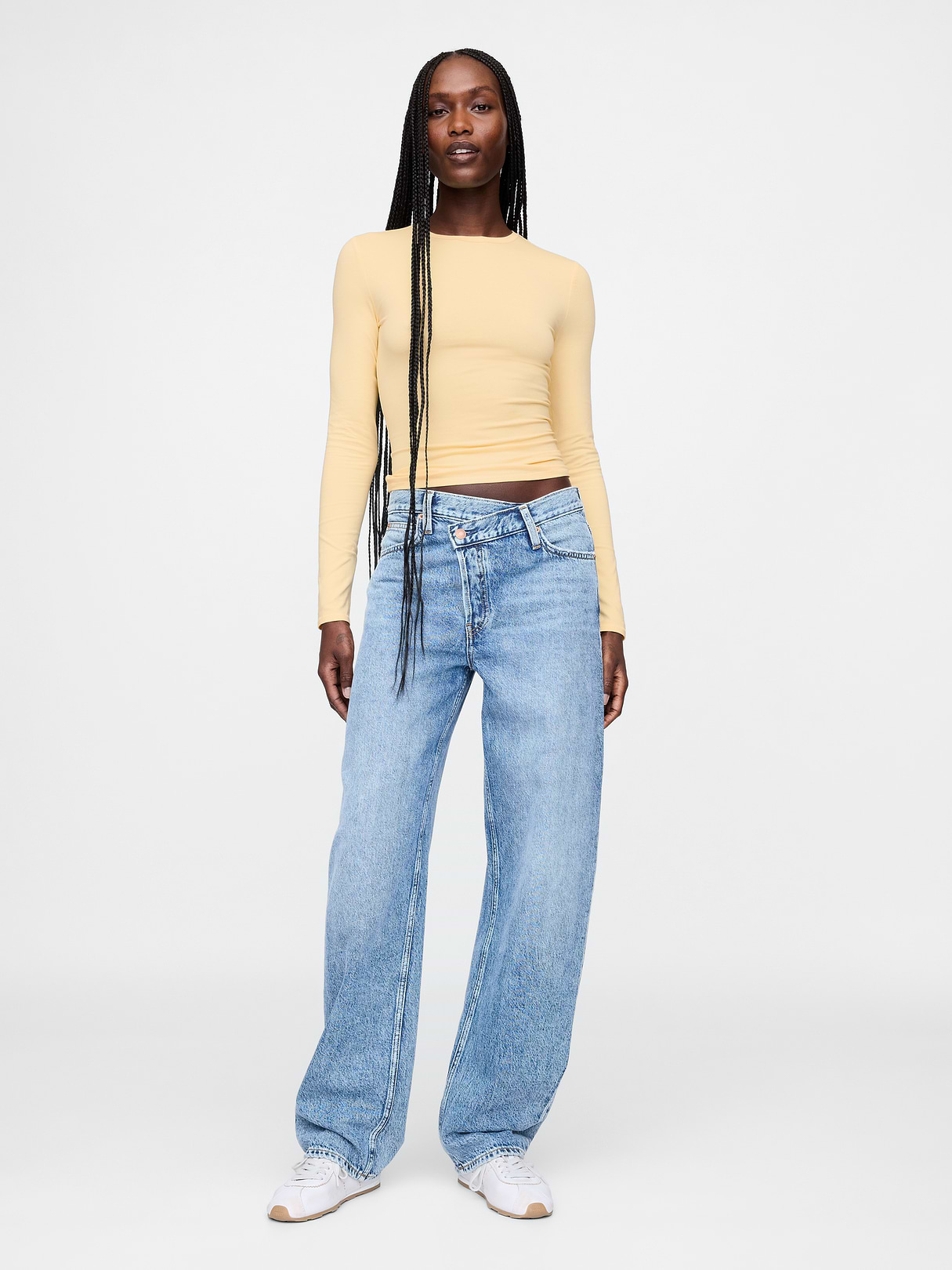 CloseKnit Jersey T-Shirt - light yellow