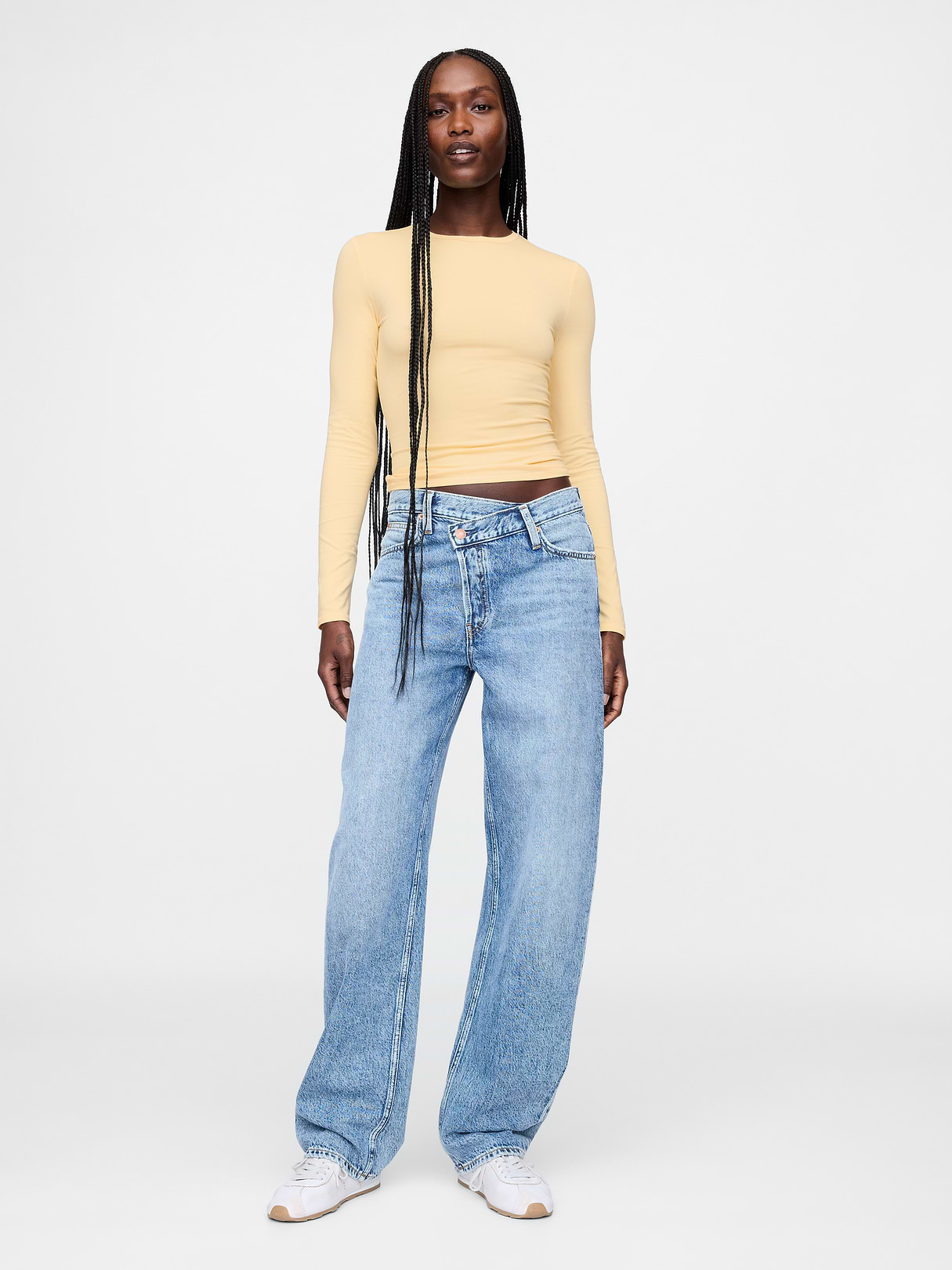 CloseKnit Jersey T-Shirt - light yellow