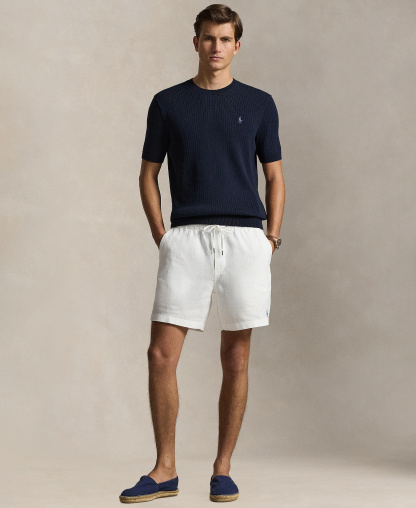 Polo Ralph Lauren Men's Crewneck Sweater - Hunter Navy