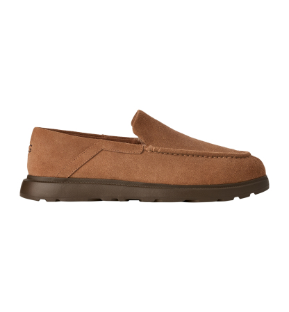 UGG® Men's Shep Suede Round-Toe Loafers - Chestnut