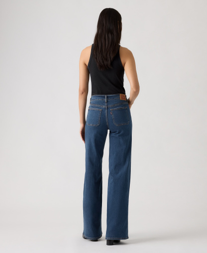 Levi's Women's 318 Seamed Wide-Leg Jeans - Is It Denim