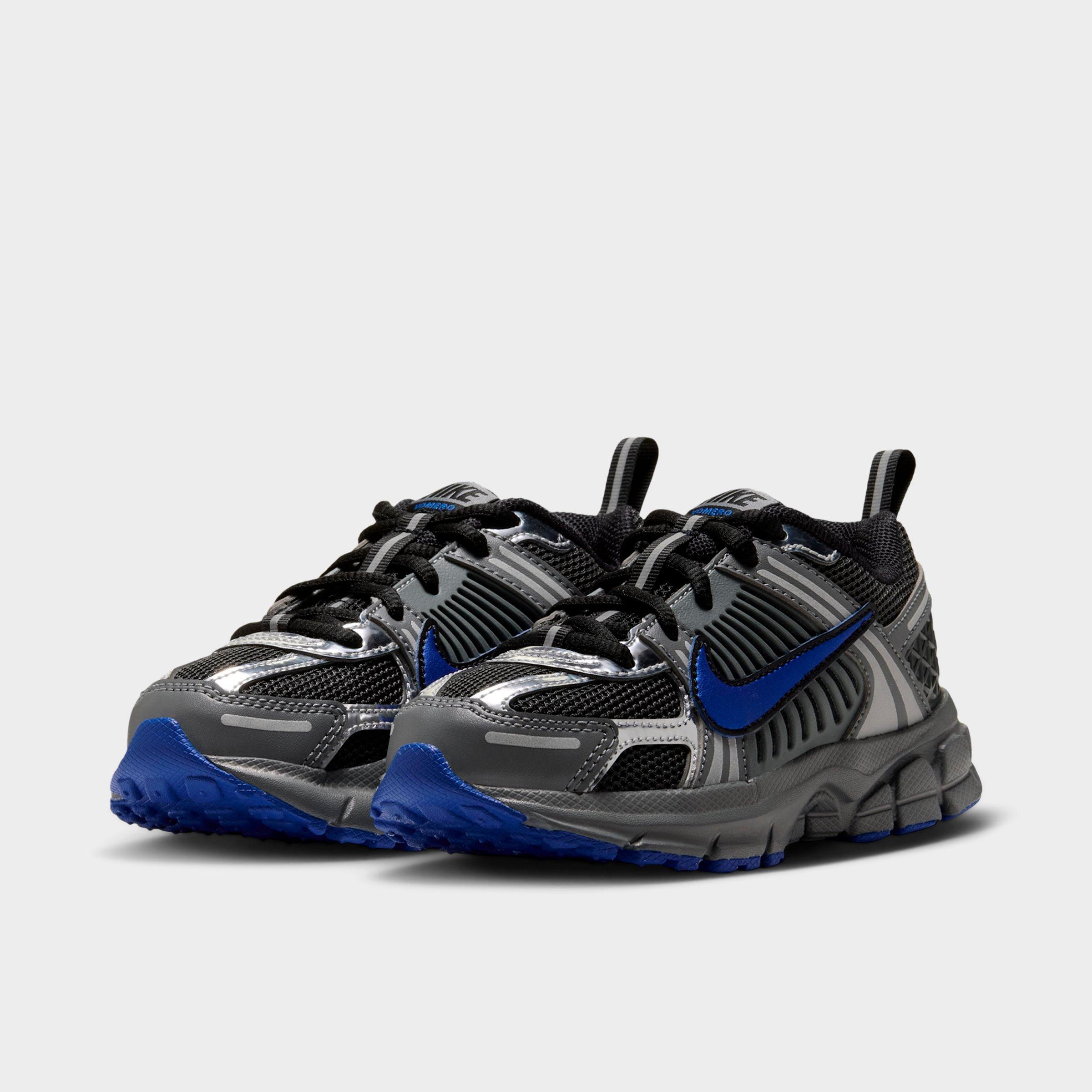 Little Kids' Nithtke Vomero 5 Casual Shoes - Anthracite/Hyper Royal - Both shoes facing left
