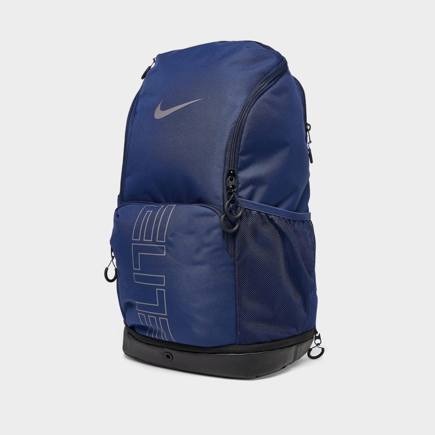 Nike Varsity Hoops Elite Backpack (32L) - Midnight Navy/Black/Iron Grey