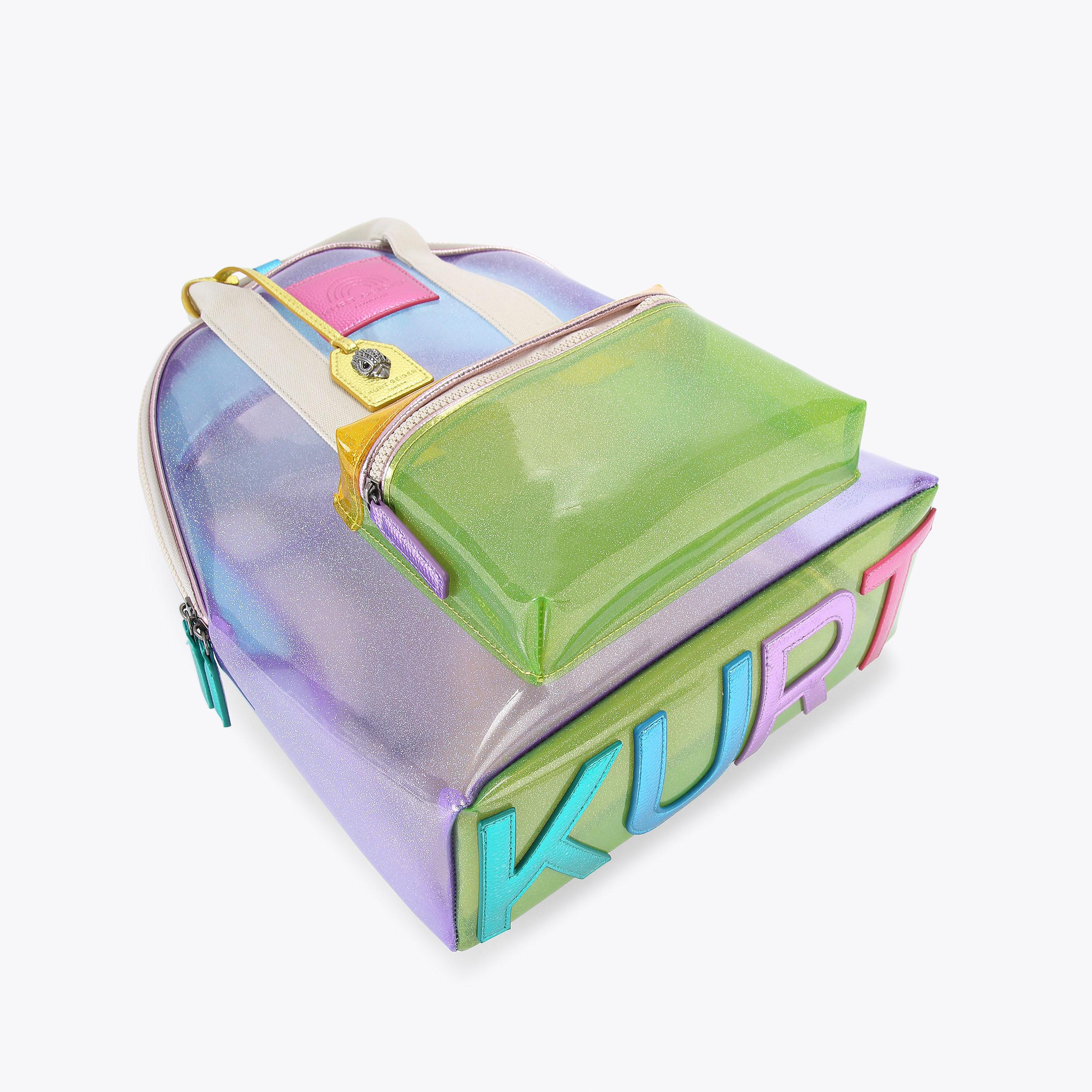 Kurt Geiger London Large Vinyl Southbank Backpack - Multi Colored - view 3
