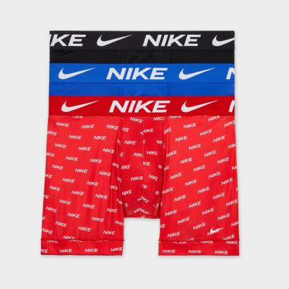 Men's Nithtke Dri-FIT Essential Micro Boxer Briefs (3-Pack) - Berry/Royal/Black
