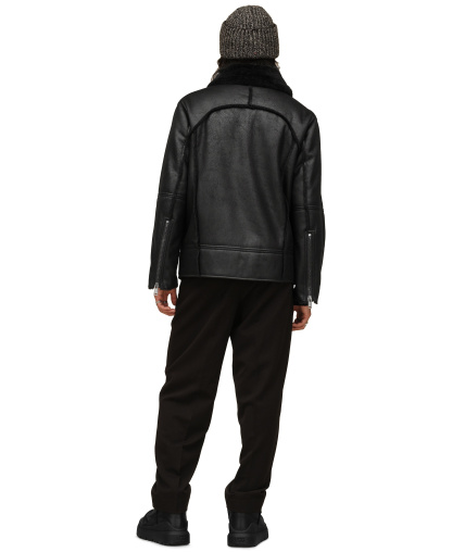 UGG® Men's Thayden Luxefluff Fleece Lined Jacket - Black