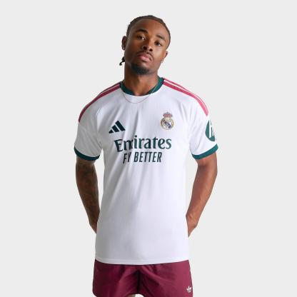 Men's adidas Real Madrid 26-27 Home Soccer Jersey - White - view 1