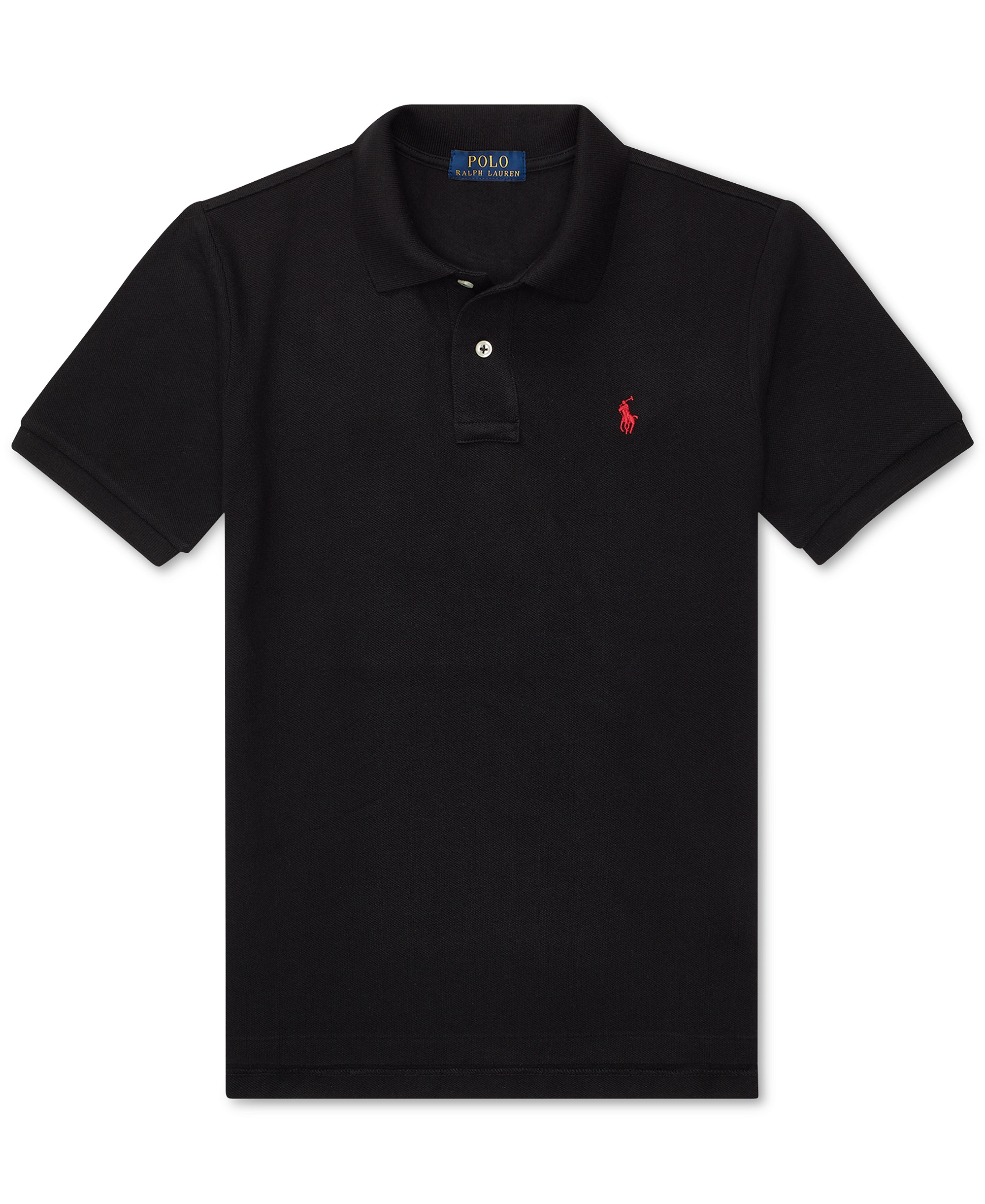 Polo Ralph Lauren 8-20 Boys' Cotton Mesh Logo Polo Shirt - Polo Black