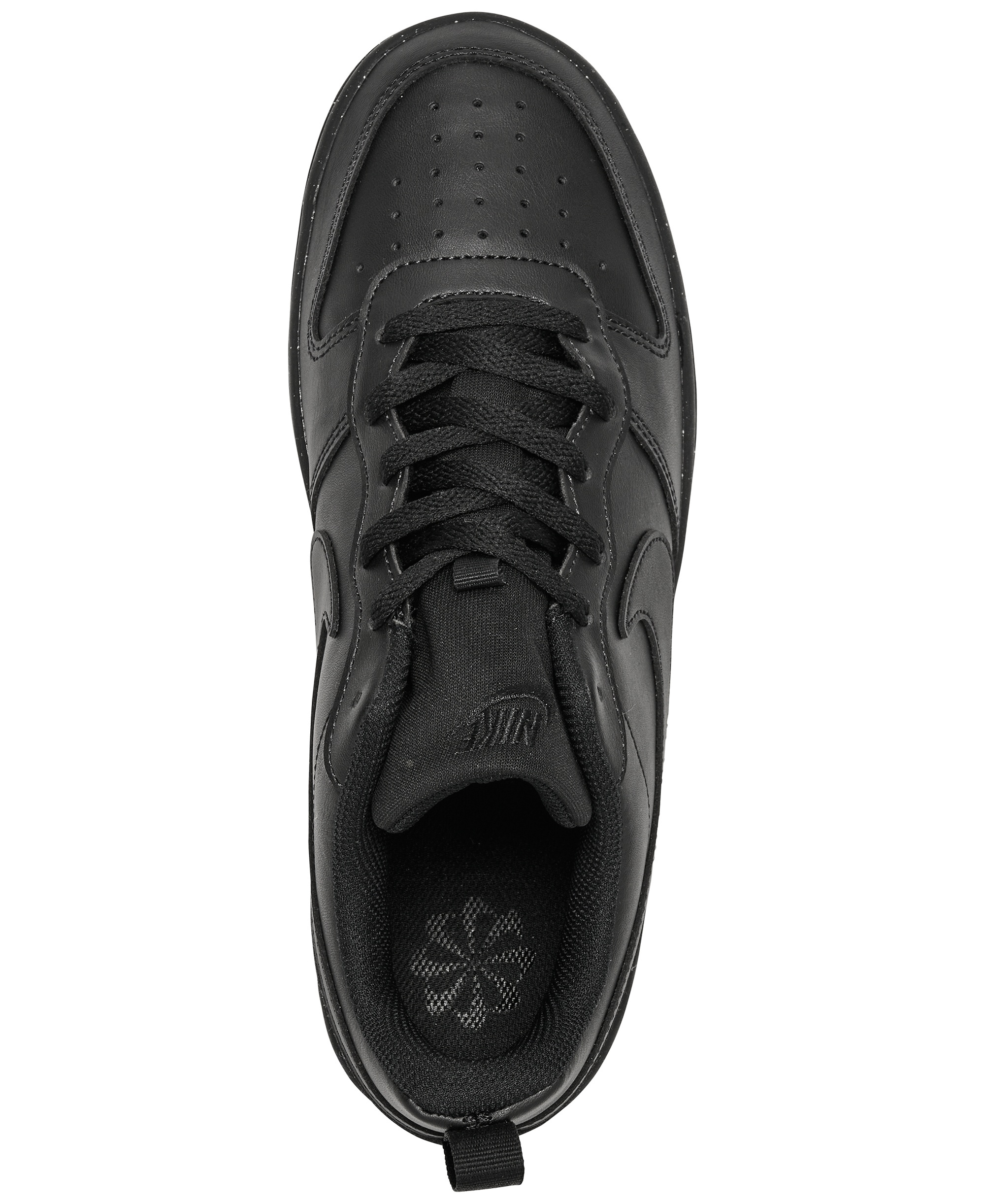 Nike Big Kids Court Borough Low Recraft Casual Sneakers from Finish Line - Black