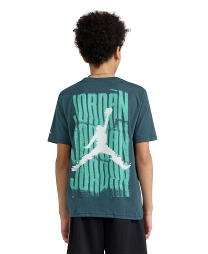 Jordan Boys' 8-20 Distressed Short-Sleeve T-Shirt - Ash Green