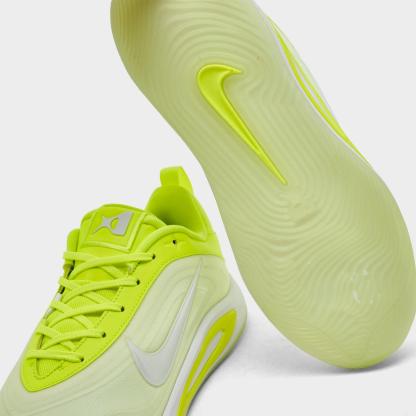Big Kids' Nike A'One A'ja Wilson Basketball Shoes - Volt/White/Barely Volt