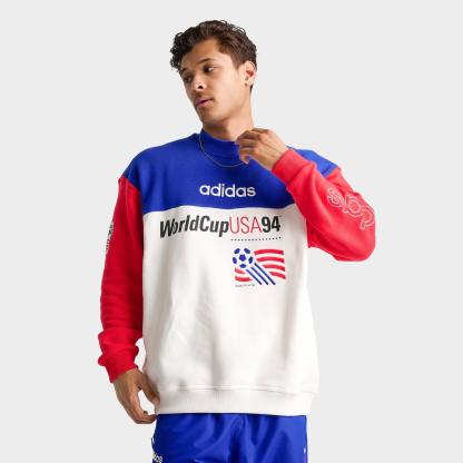 Men's adidas FIFA World Cup USA 94 Graphic Sweatshirt - Team Royal Blue/Cloud White - view 1