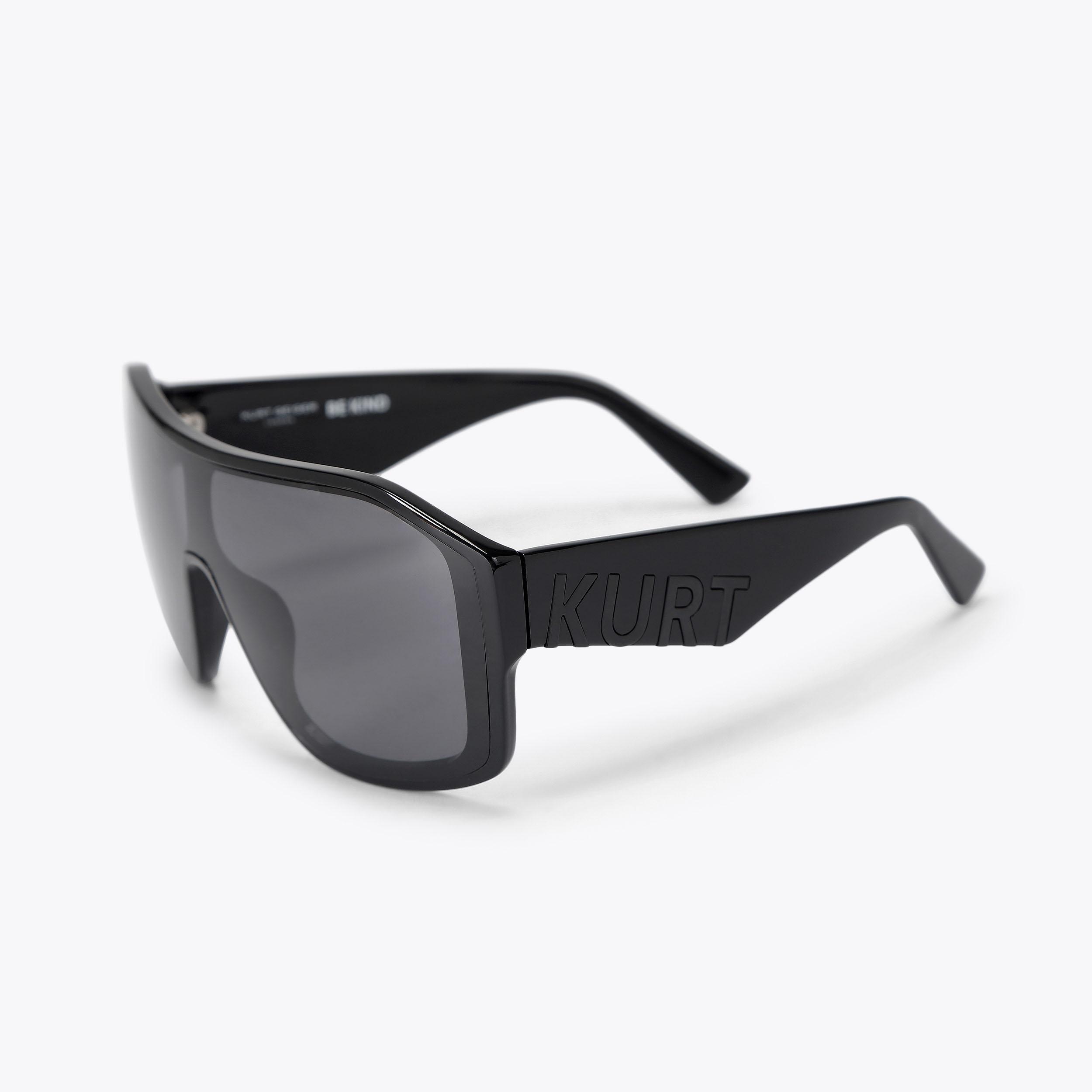 Kurt Geiger London Kurt Oversized Visor - Black - view 3