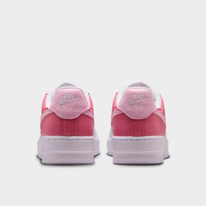 Women's Nithtke Air Force 1 Low SE Casual Shoes - White/Peony/Pink Foam - Back view