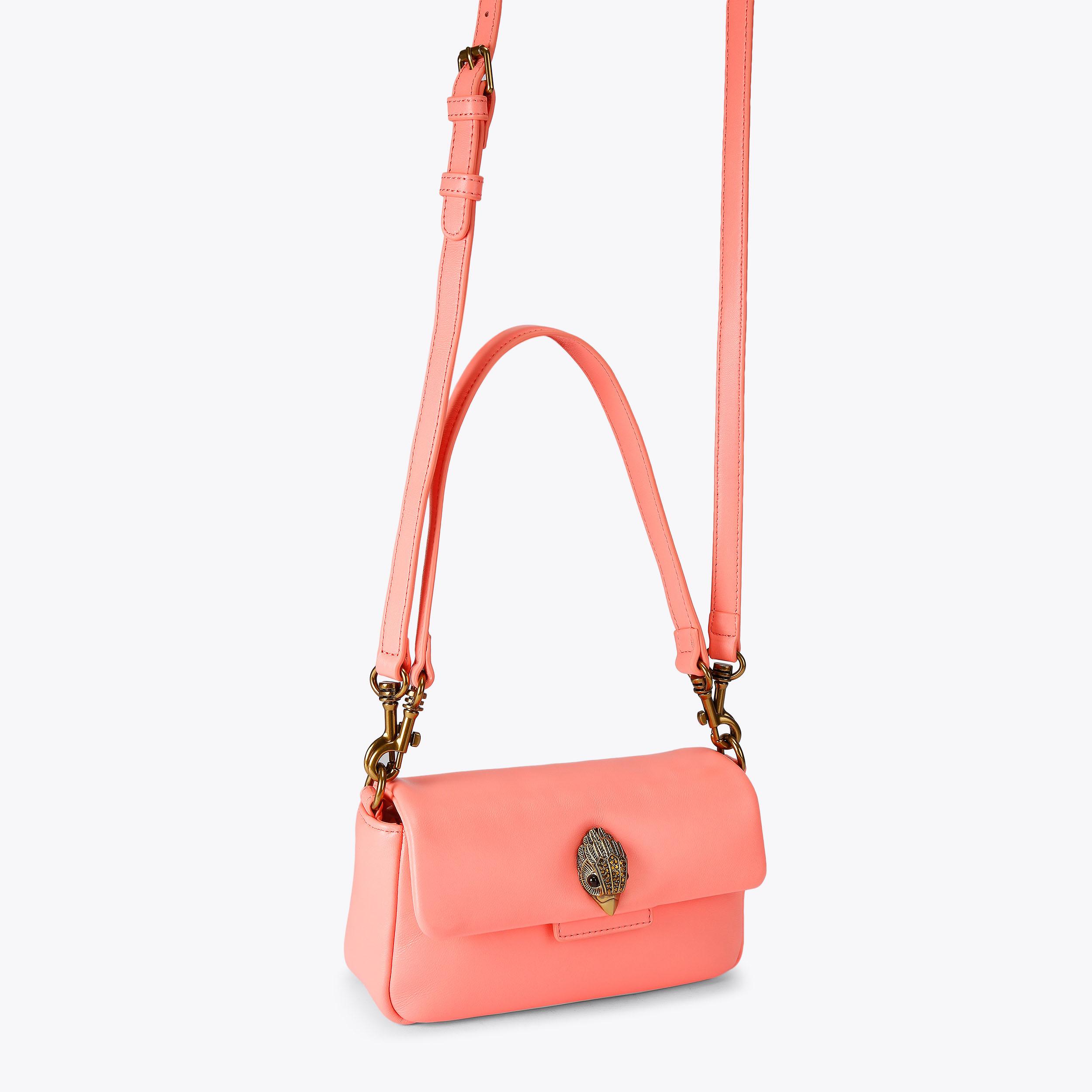 Kurt Geiger London Mini Leather Oxford Bag - Pink - view 3