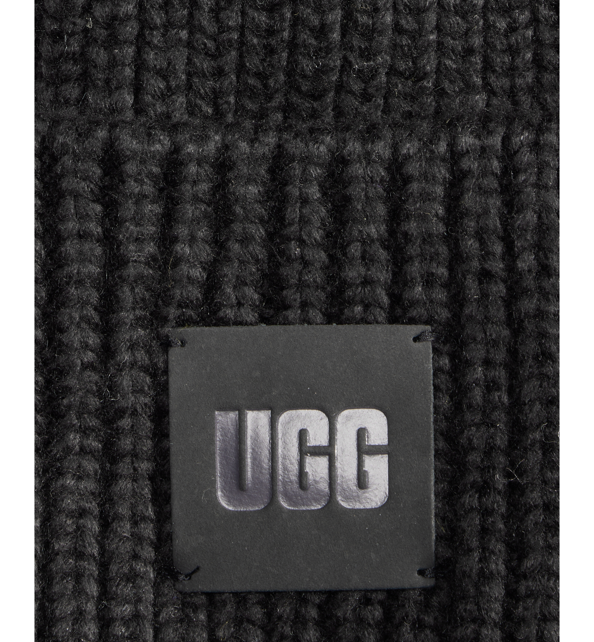 UGG® Men's Chunky Ribbed Beanie - Black