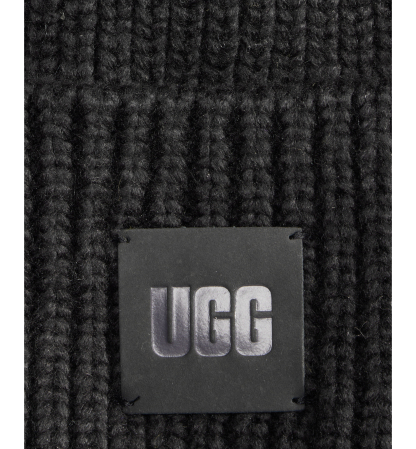 UGG® Men's Chunky Ribbed Beanie - Black