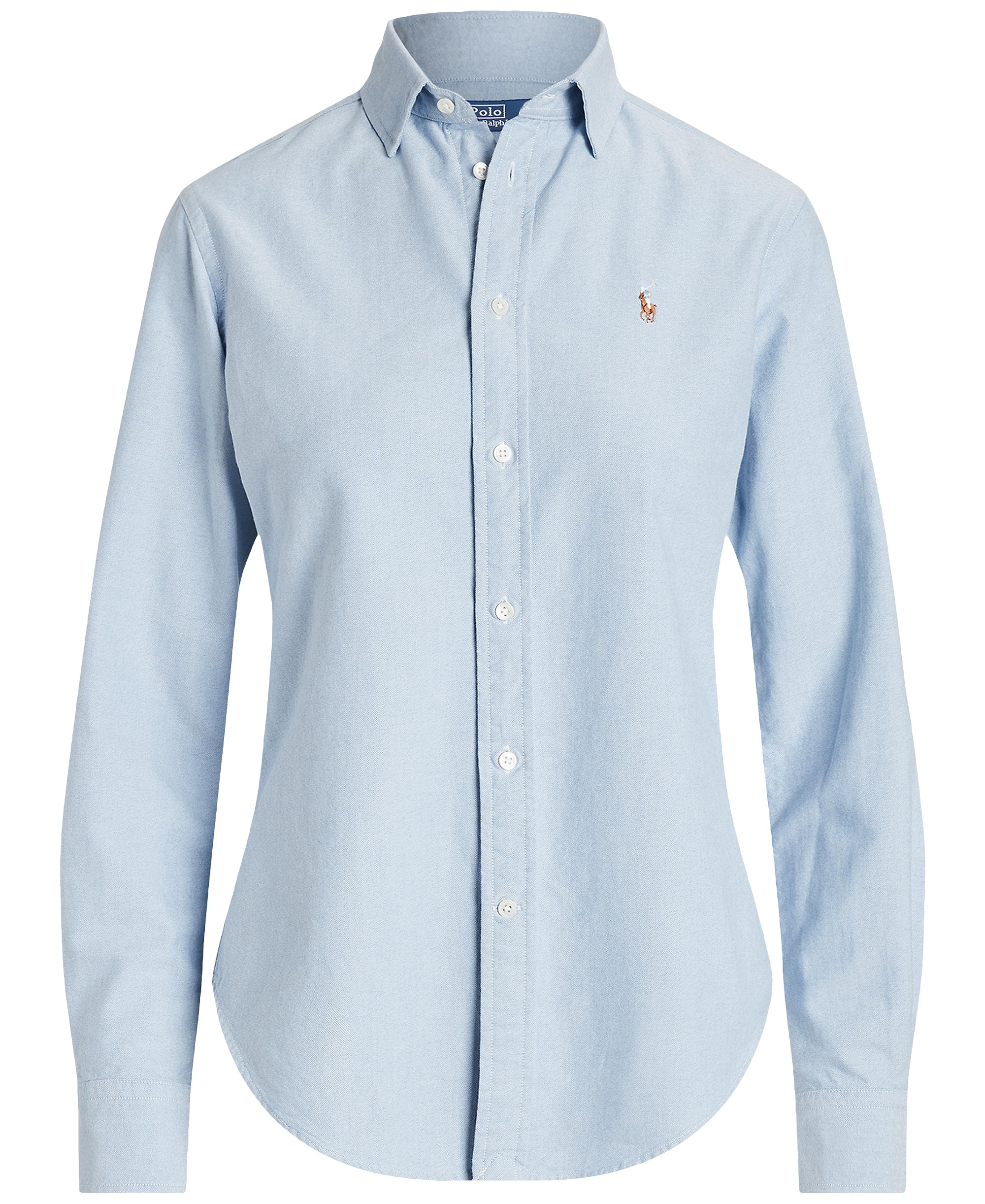 Polo Ralph Lauren Women's Slim-Fit Oxford Shirt - Blue