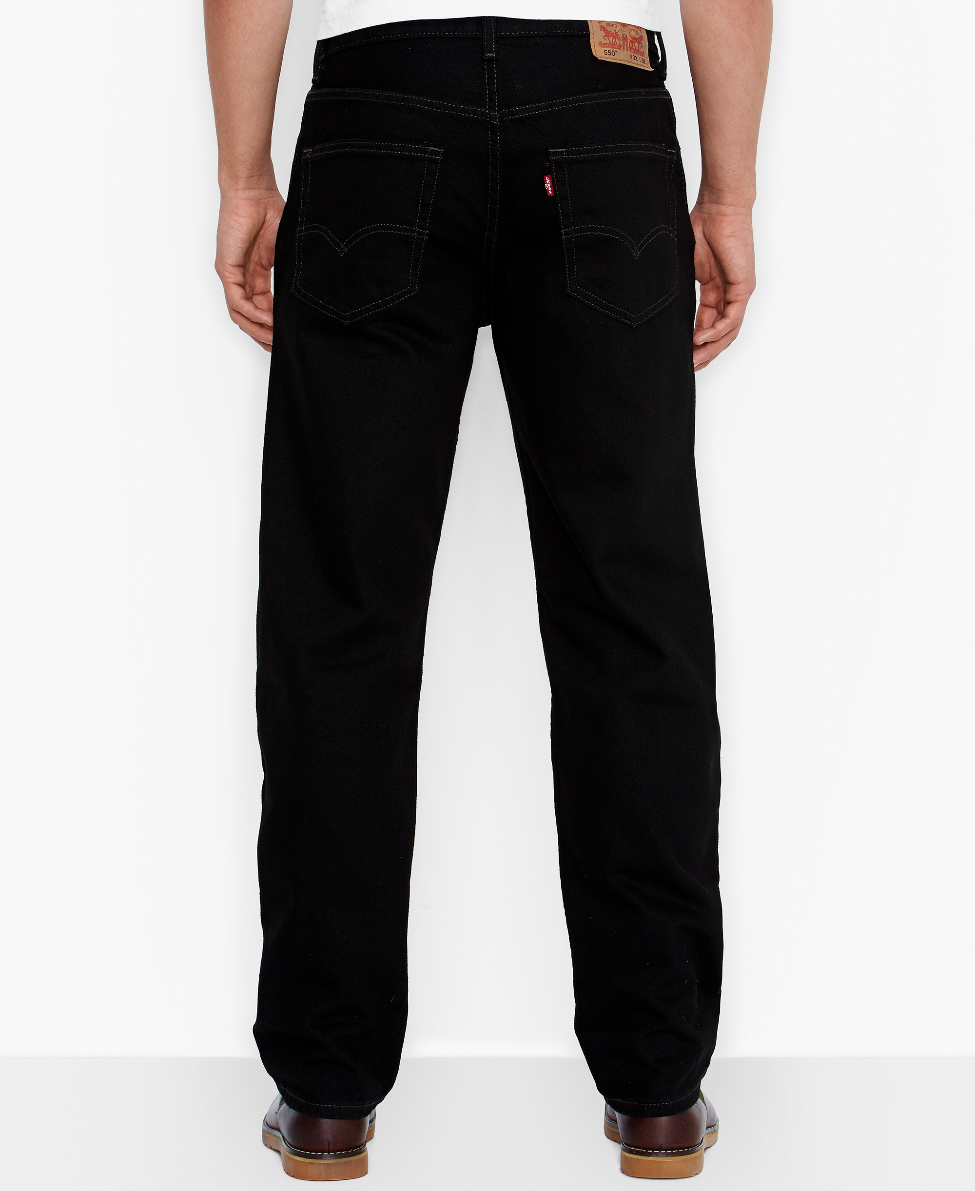 Levi's Men’s 550 Relaxed Fit Jeans - Black