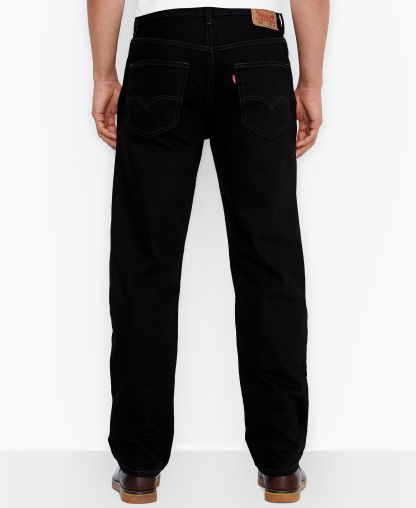Levi's Men’s 550 Relaxed Fit Jeans - Black