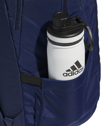 adidas Men's Multiple Zippered Pockets Backpack Messenger - Team Navy Blue