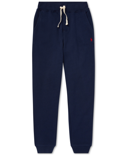 Polo Ralph Lauren Boys' 8-20 Cotton Fleece Drawstring Joggers - Cruise Navy