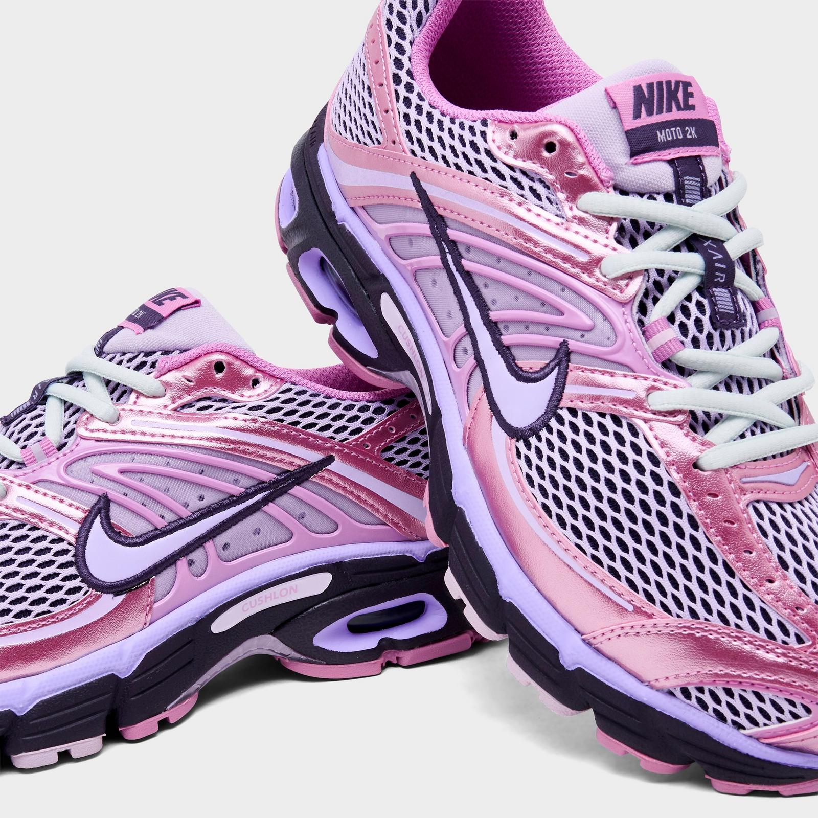 Women's Nike Air Max Moto 2K Casual Shoes - Light Magenta/Doll/Dark Raisin/Purple Agate
