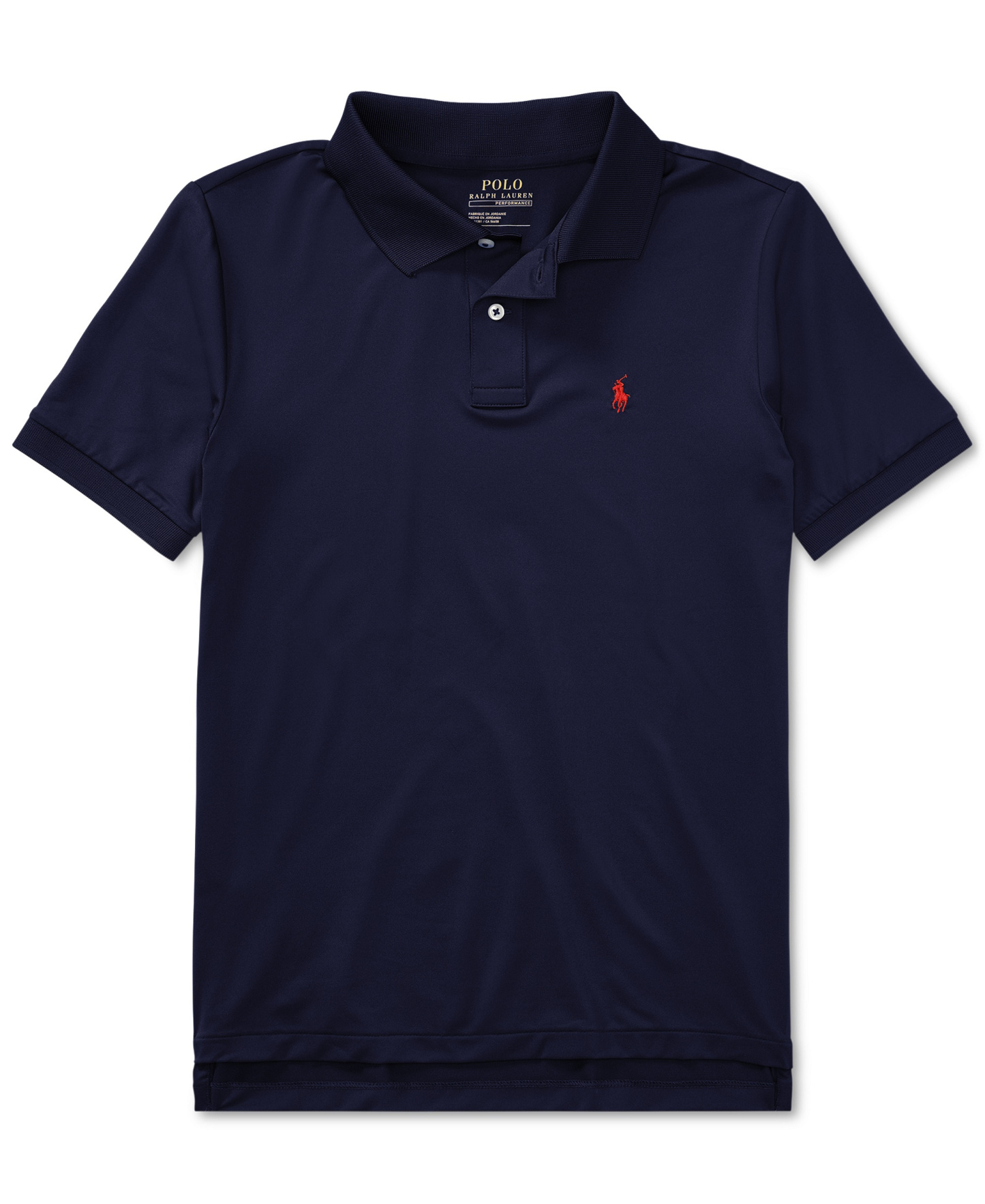 Polo Ralph Lauren Boys' 8-20 Performance Jersey Polo Shirt - Refined Navy