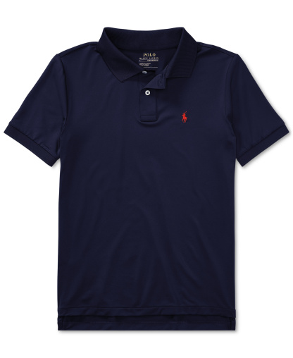 Polo Ralph Lauren Boys' 8-20 Performance Jersey Polo Shirt - Refined Navy