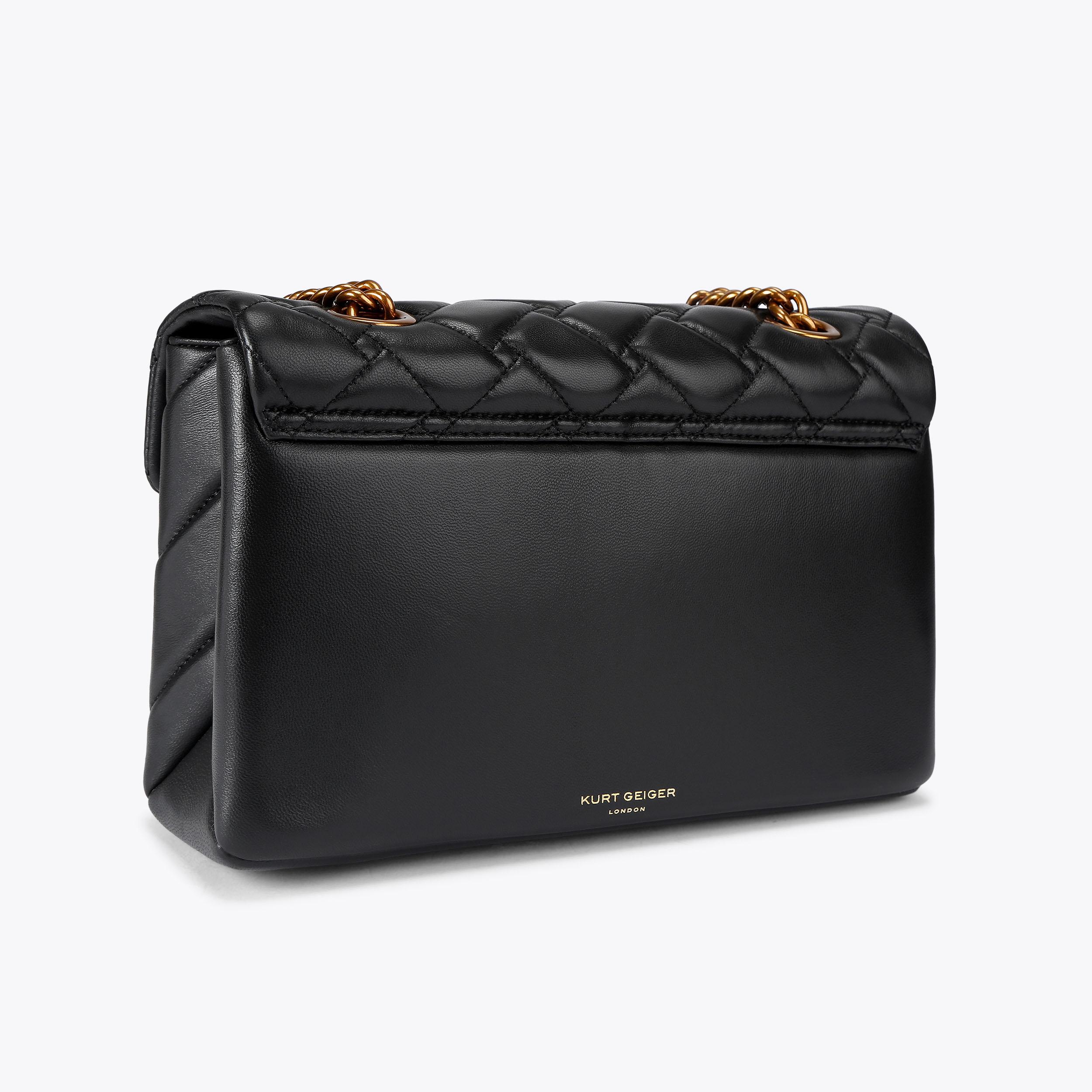 Kurt Geiger London Leather Kensington Bag - Black - view 4