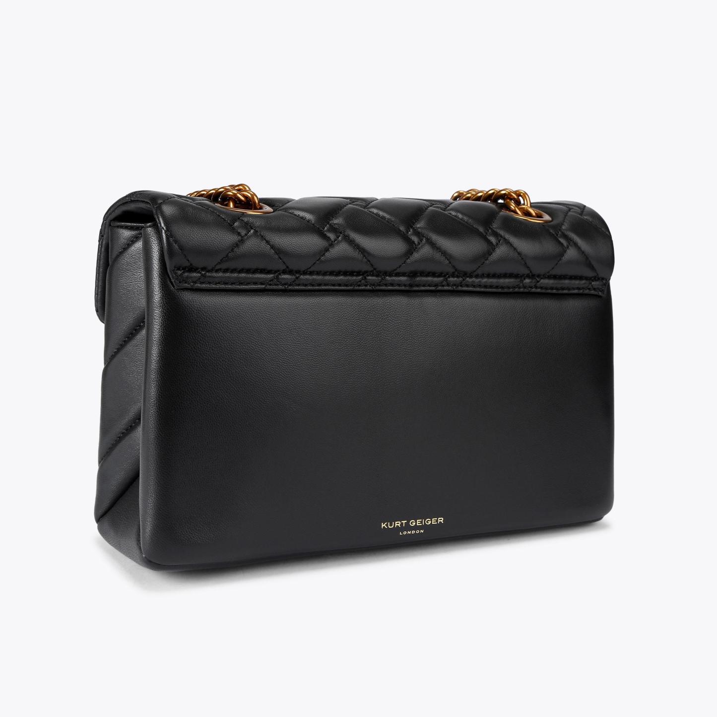 Kurt Geiger London Leather Kensington Bag - Black - view 4