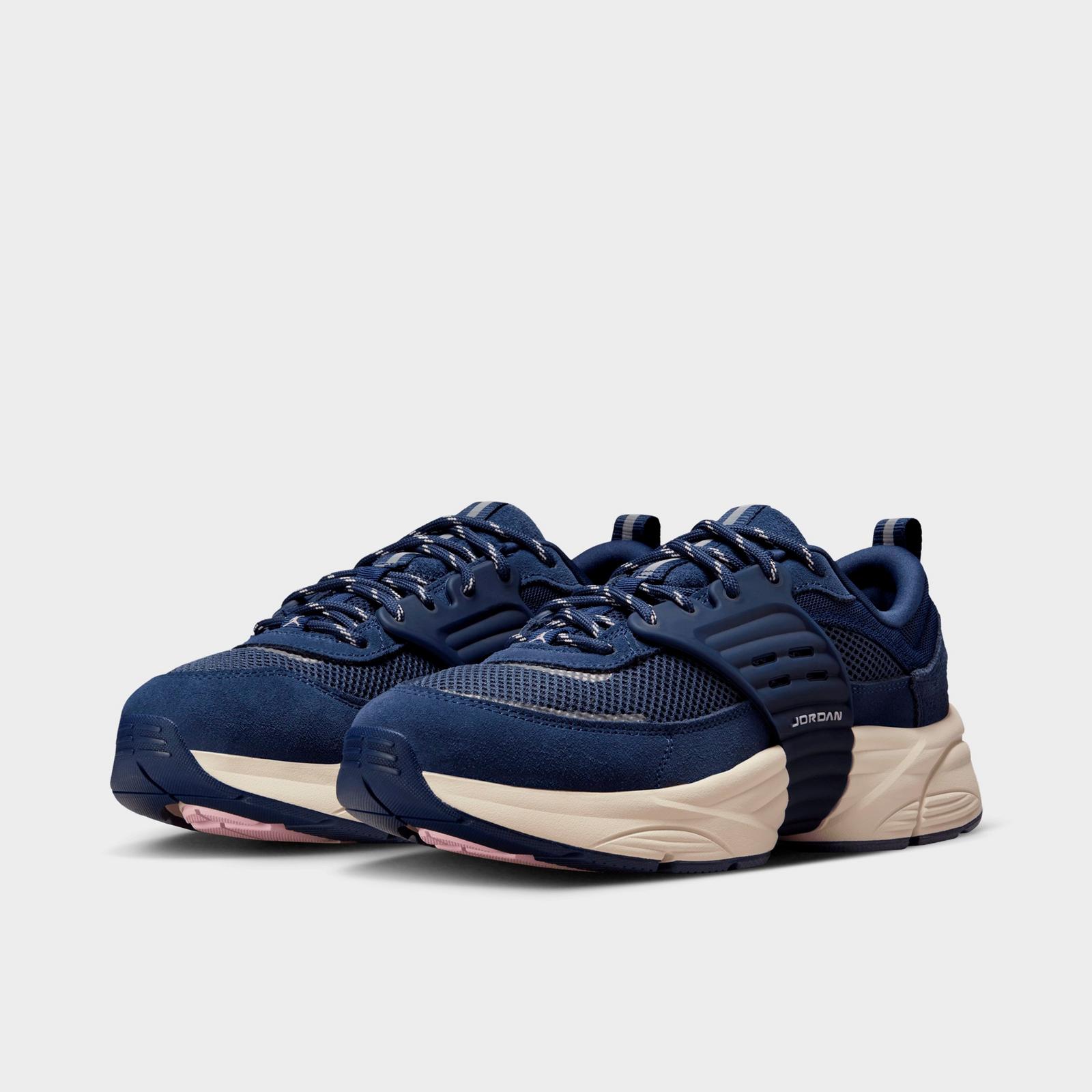 Men's Jordan Trunner O/S Casual Shoes - Midnight Navy/Thunder Blue/Light Orewood Brown/Pink Foam - view 2