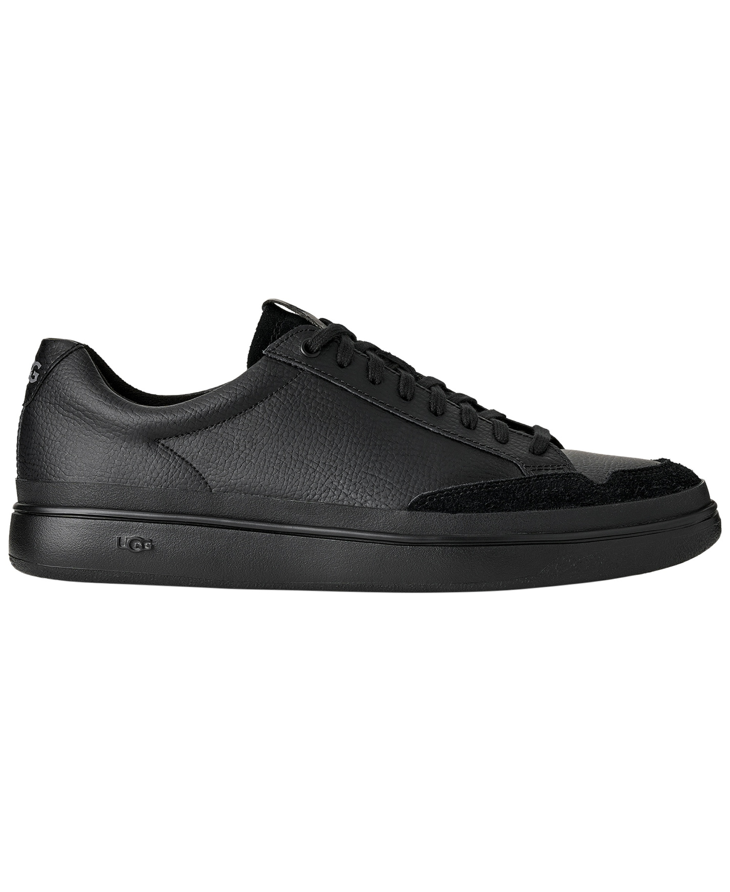UGG® Men's South Bay Low Leather Low-Top Sneakers - Black
