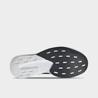 Men's adidas Adizero Pacer Running Shoes - Cloud White/Core Black/Crystal White - Bottom view