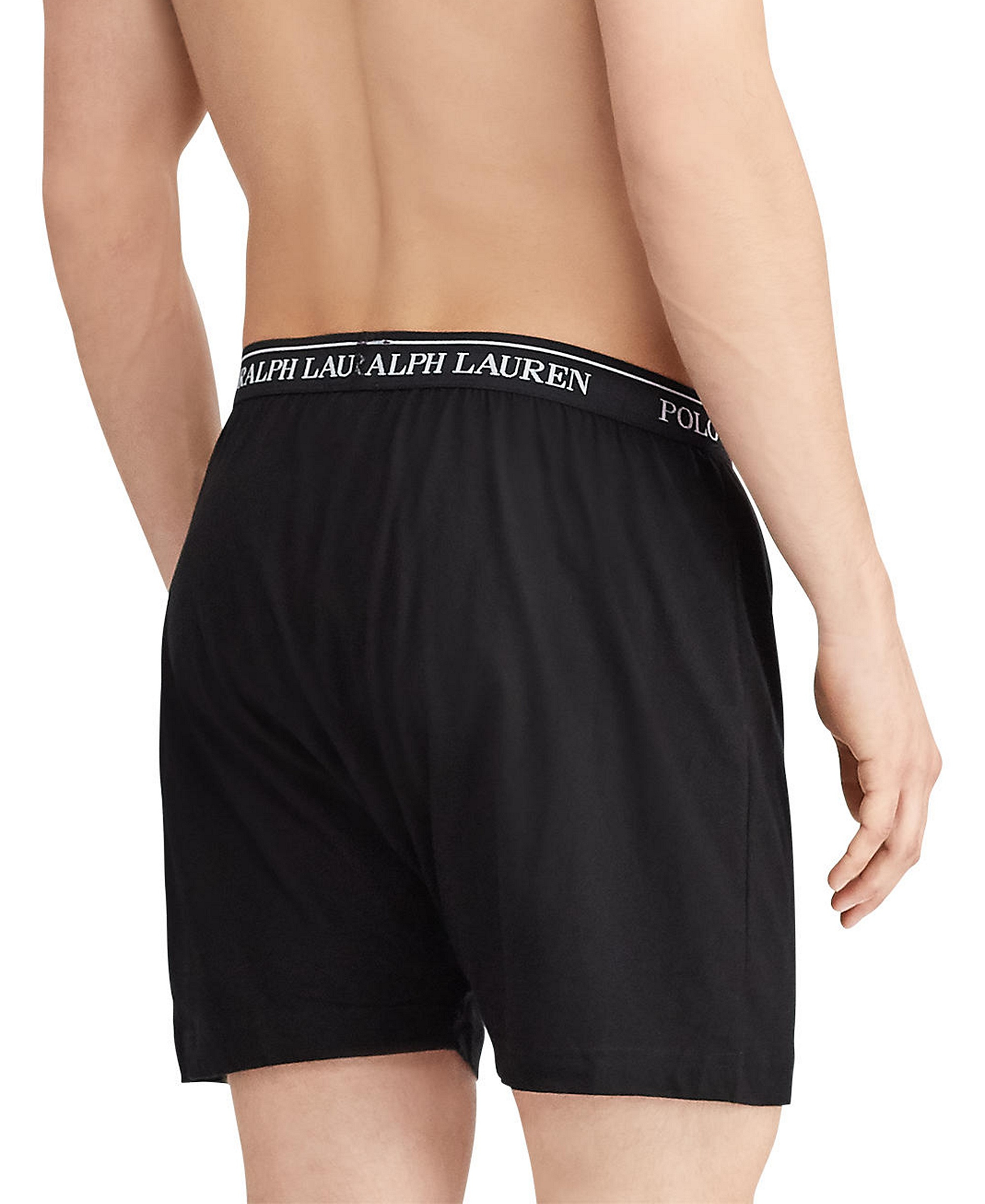 Polo Ralph Lauren Men's 5-Pack Classic-Fit Cotton Knit Boxers - Grey