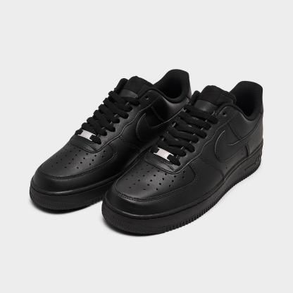 Men's Nithtke Air Force 1 '07 Casual Shoes - Part 2 - Black/Black - Both shoes facing left