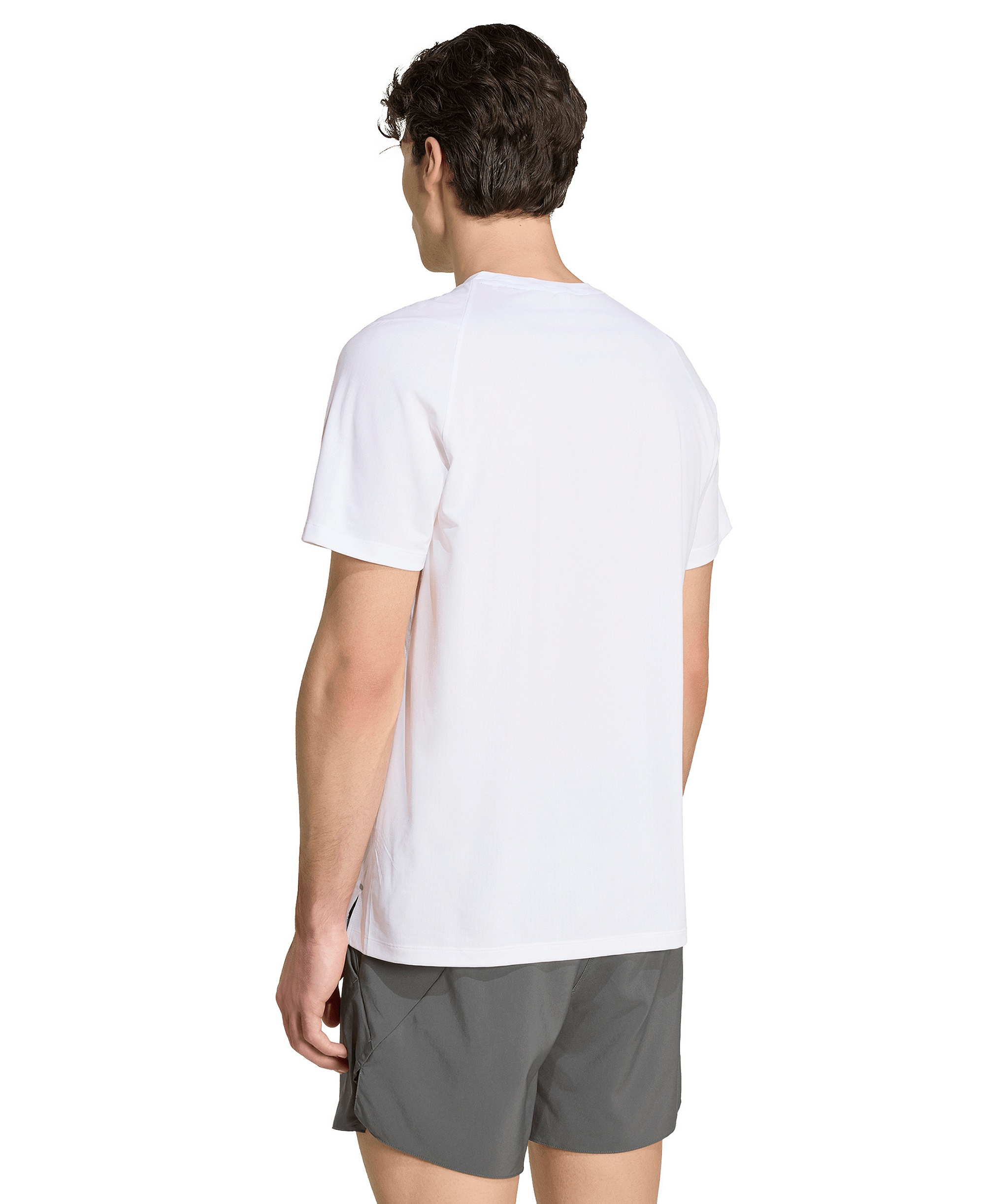adidas Men's Running Climacool Short-Sleeve T-Shirt - White