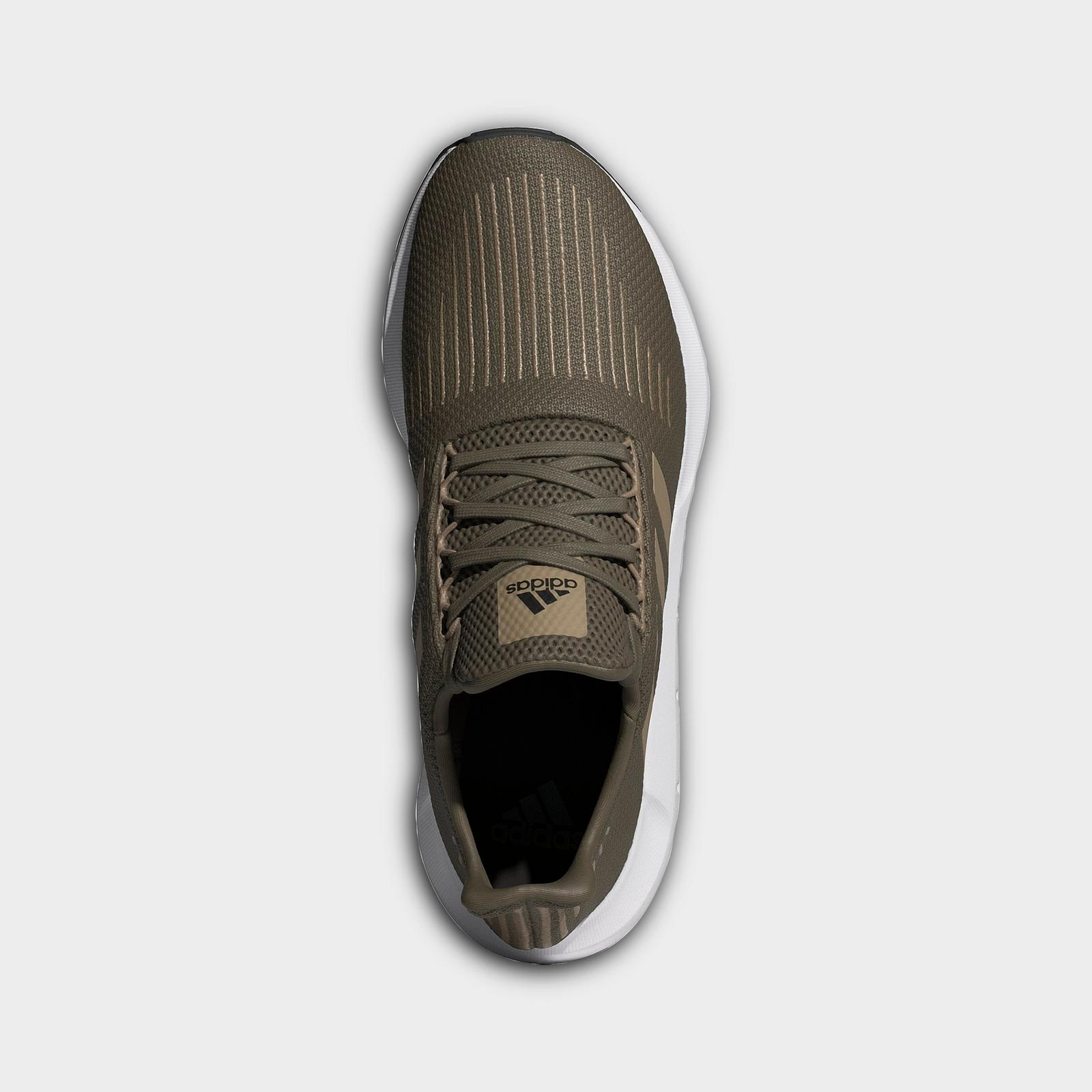 Men's adidas Originals Swift Run 1.0 Casual Shoes - Olive Strata/Blanch Cargo/White - view 5