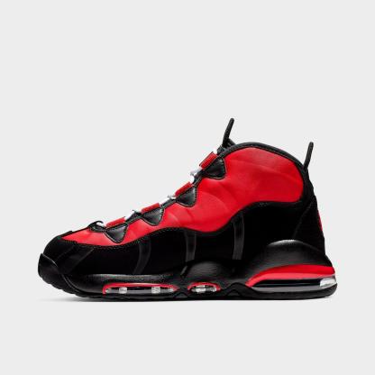 Men's Nike Air Max Uptempo '95 Basketball Shoes - Varsity Red/Black/White